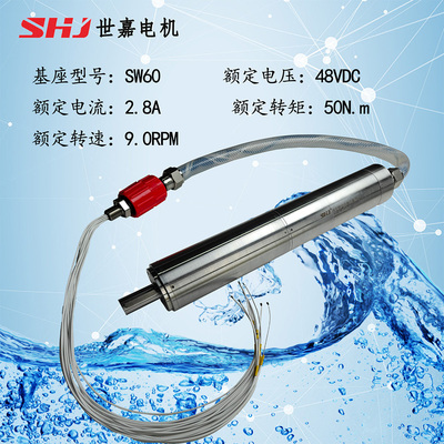 48VDC &nbsp;50N.m 直流无刷深水电机