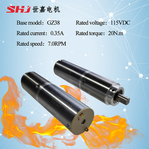 12VDC &nbsp;4N.m &nbsp;High-Temperature Brushed DC Motor