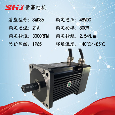48V 800W 直流无刷低温伺服电机