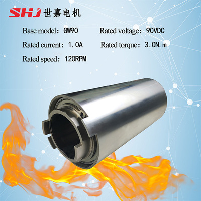 90VDC High-Temperature DC Brushless Hollow Motor (For Downhole Water Injectors and Intelligent Slidi